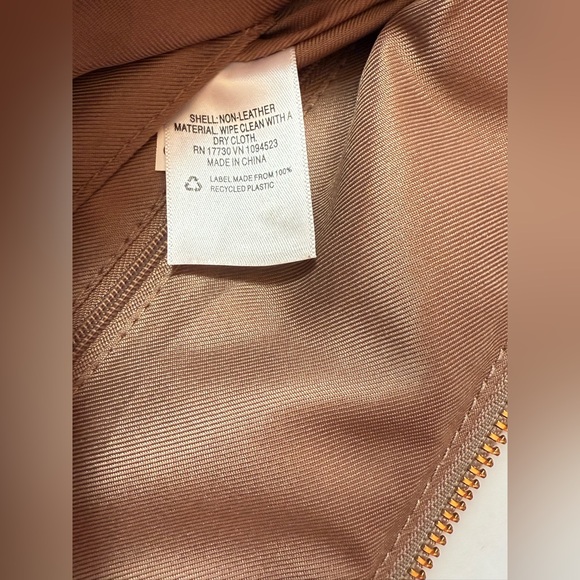 A New Day Modern Soft Mid-Size Backpack Taupe - Picture 6 of 7